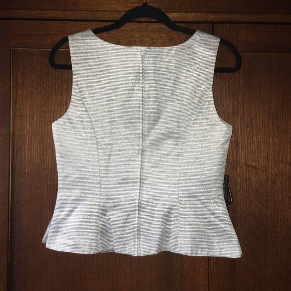 Caramia Evening/Dress Shirt. Glamorous Silver - Picture 5 of 6